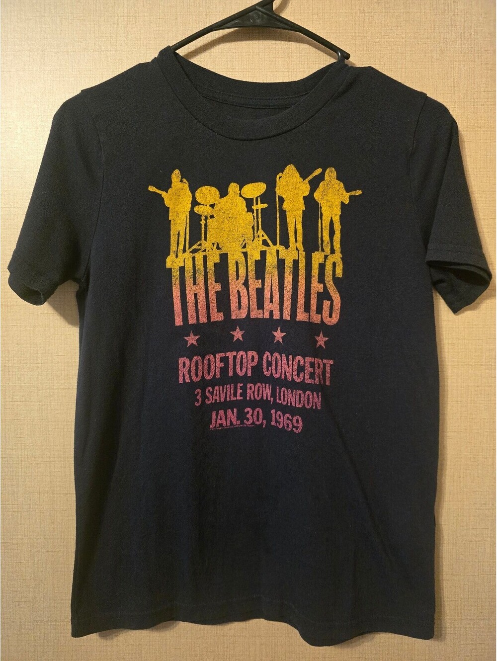 Abercrombie Kids The Beatles Rooftop Concert Graphic T-Shirt, Size 11/12